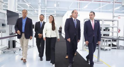 Tere Jiménez encabeza inauguración de la empresa alemana BALLUFF en Aguascalientes