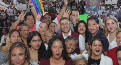 Omar García Harfuch recibe el apoyo de más de 160 mil personas en sus recorridos por la CDMX