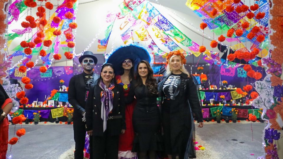 Tere Jiménez, gobernadora de Aguascalientes, inauguró el Festival Cultural de las Calaveras 2023.