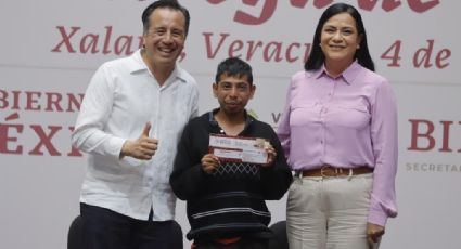Inicia entrega de tarjetas de Bienestar para personas con discapacidad en Veracruz