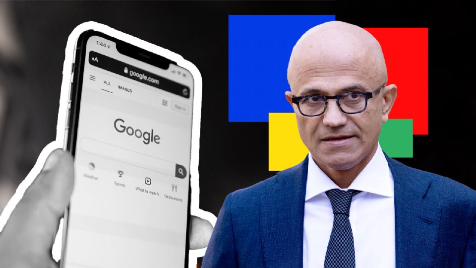 El CEO de Microsoft acusó a Google de monopolio.