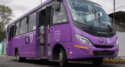Entre protestas inicia operaciones empresa de transporte Autobuses Barrios de Culhuacán