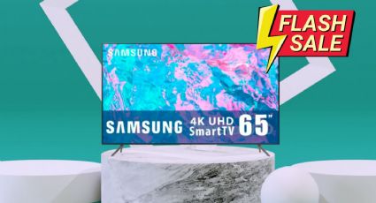 Bodega Aurrera: Pantalla Samsung de 65" con descuento de 11 mil pesos en 'El Fin Irresistible'