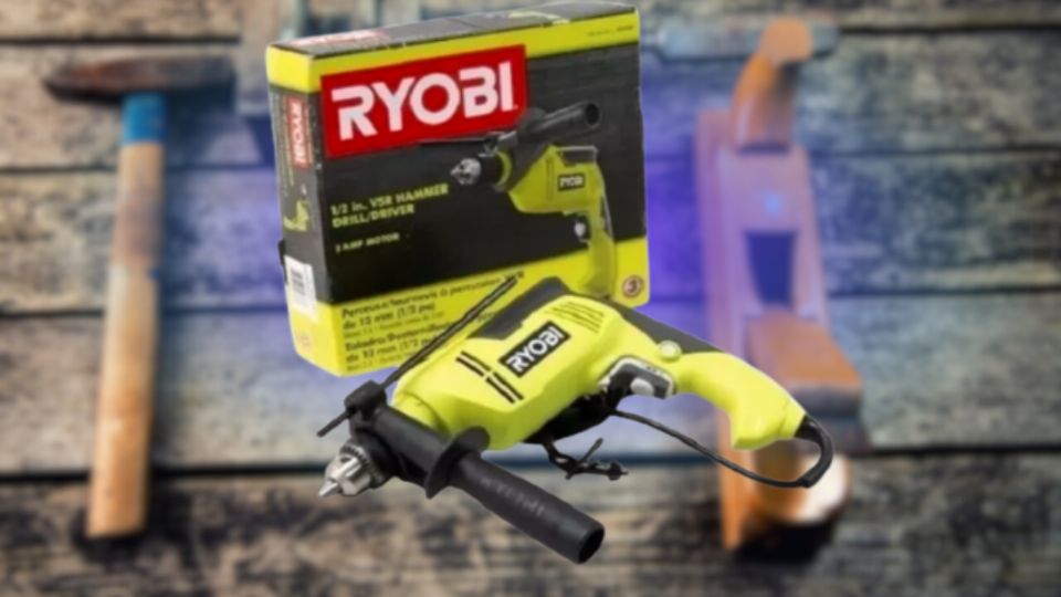 Taladro Rotomartillo Ryobi 600w 1/2 Vel.variable Reversible