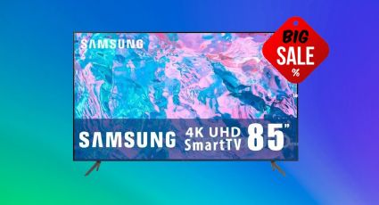 Fin Irresistible 2023: Walmart vende pantalla Samsung 4K de 85” con más de 19 mil pesos de descuento