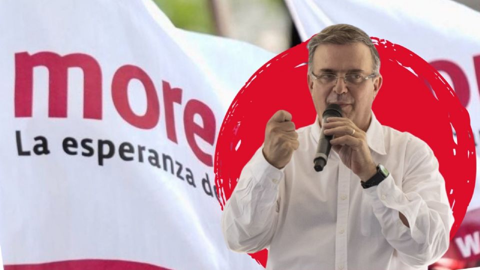 Marcelo Ebrard se queda en Morena.