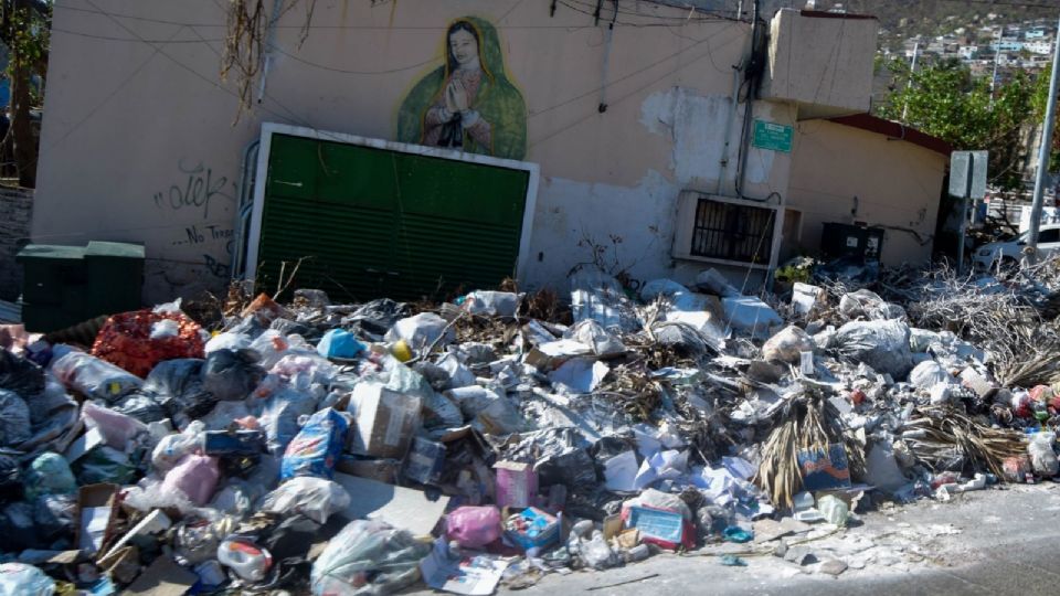 La acumulación de basura es un factor para una crisis pública de salud.