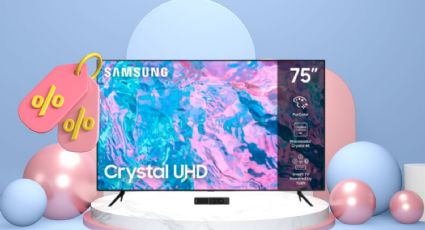 Costco: Pantalla Samsung de 75” 4K con descuento de más de 7 mil pesos en línea