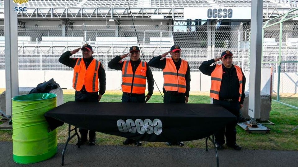 Despliegan operativo en el Foro Sol.