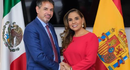 Mara Lezama se reúne con Juan Duarte, embajador de España, para impulsar el turismo en Quintana Roo