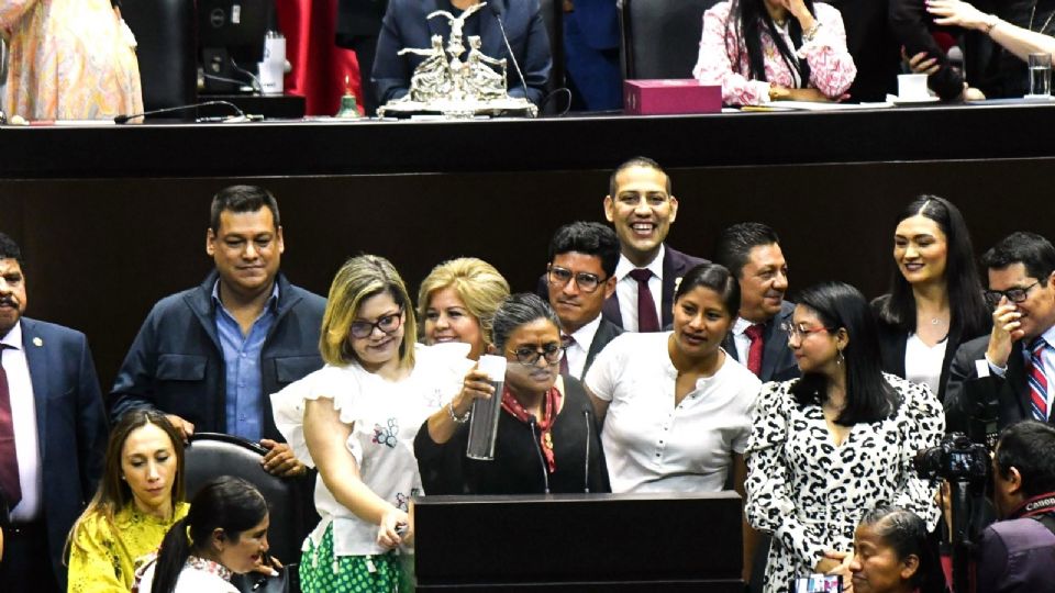 Sesión en la Cámara de Diputados.