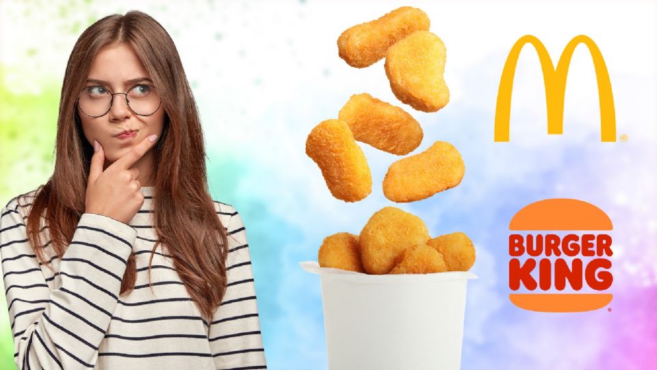 McDonald's y Burger King son cadenas de comida rápida que venden nuggets de pollo.
