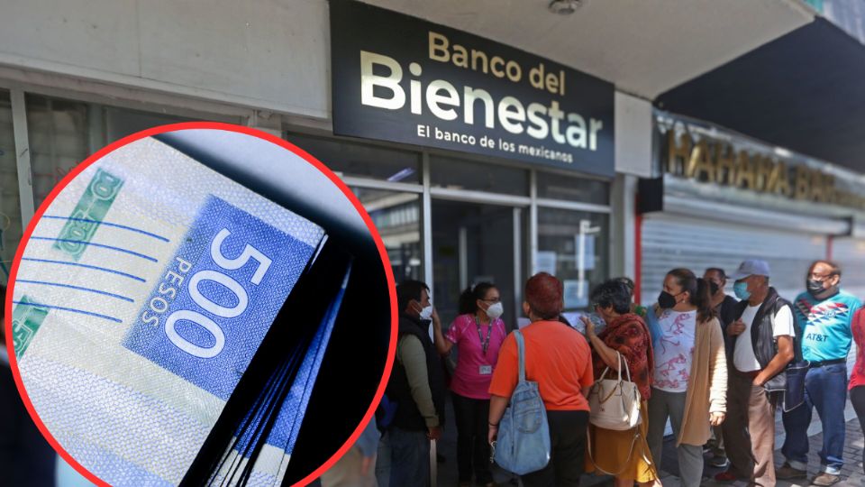 Pago de pensión para adultos mayores en noviembre.