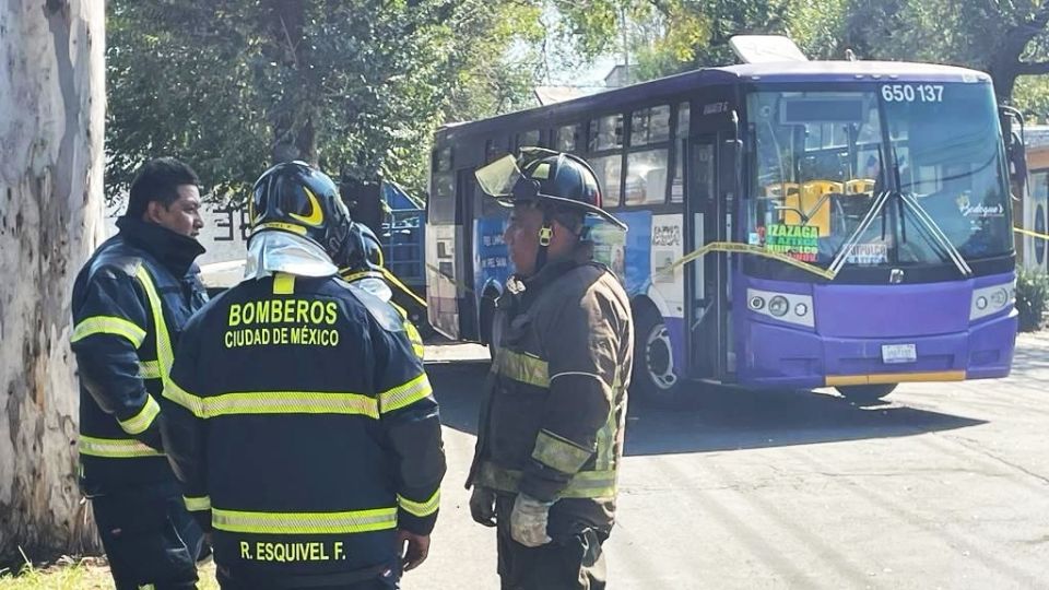 Se registró un accidente de tránsito en la alcaldía Xochimilco.