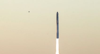 ¡Así de cerca! Captan momento exacto del lanzamiento de cohete Starship en México: VIDEO