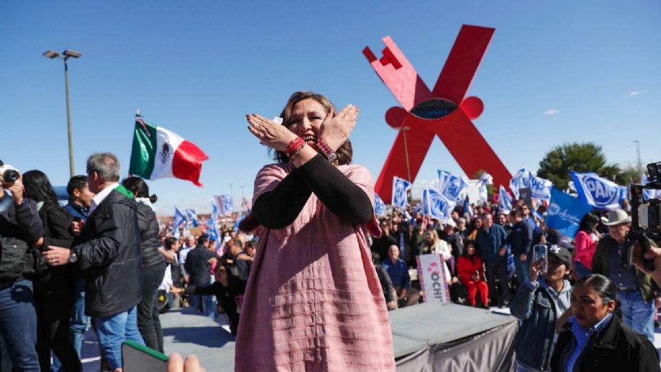 Xóchitl Gálvez encabeza la coalición.