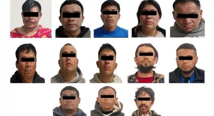 Arrestan a 13 narcomenudistas en Tláhuac; aseguran droga y dinero