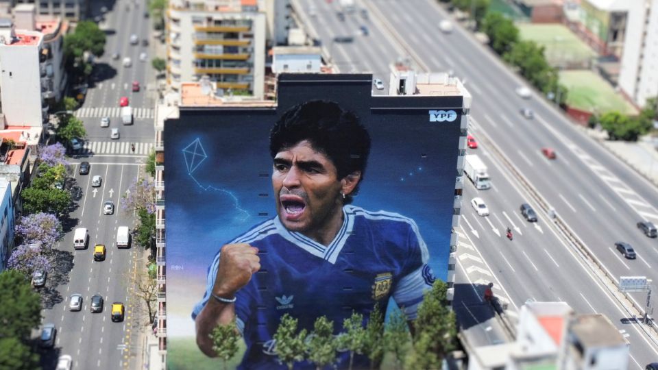 Aniversario luctuoso de Diego Maradona.