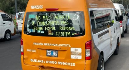 Extorsionadores asesinan a líder transportista en EdoMex y arrecian protestas