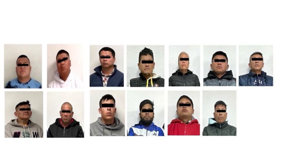 Autoridades de la capital detienen a 13 personas implicadas en la distribución y venta de droga.