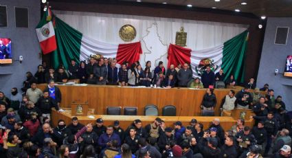 PAN y PRI repudian irrupción en Congreso de Nuevo León