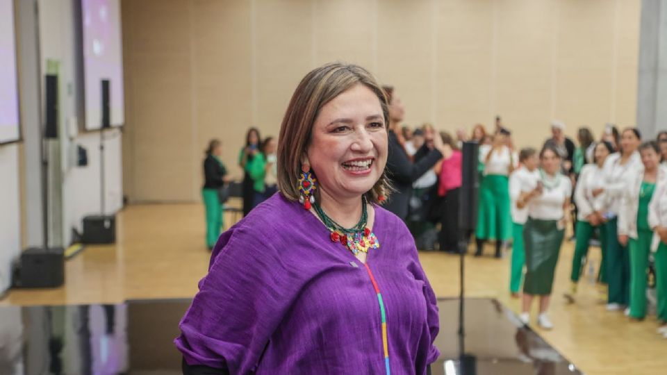 Xóchitl Gálvez, responsable del Frente Amplio por México.