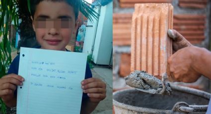 Niño de 7 años le pide a Santa Claus que le regale ladrillos para reparar su casa, luego de que se incendiara