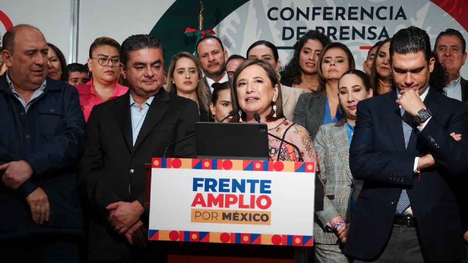 Xóchitl Gálvez, senadora del Partido Acción Nacional (PAN) y representante del Frente Amplio para 2024.