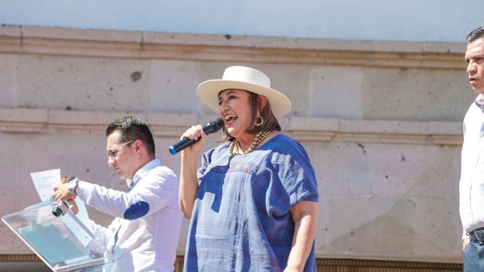 Xóchitl Gálvez, responsable de la Construcción del Frente Amplio por México.