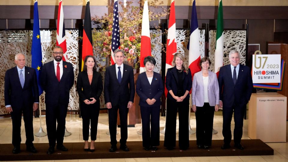 Los ministros de Exteriores del G7 se reunieron en Japón.