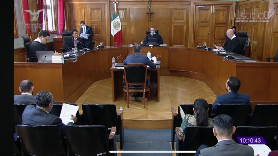 El ministro Zaldívar no acudió a la sesión de la Primera Sala de la SCJN.