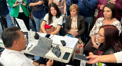 Senador de Morena continuará en huelga de hambre tras visita de la titular de la SEP
