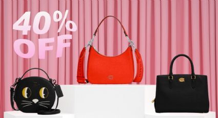 Liverpool: Bolsas Coach con 40% de descuento en línea