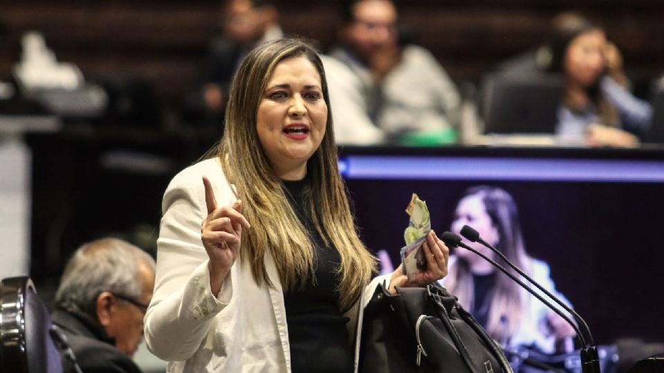 Cynthia López, diputada por el PRI.