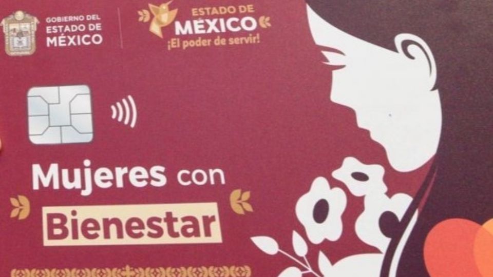 Tarjeta “Mujeres con Bienestar”.