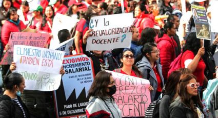CNTE alista marcha del Ángel al Zócalo; exigen dialogo con el presidente