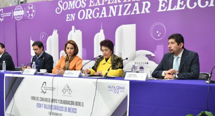 Acuerdan IECM y TGM producción de más de 25 millones documentos electorales para comicios locales