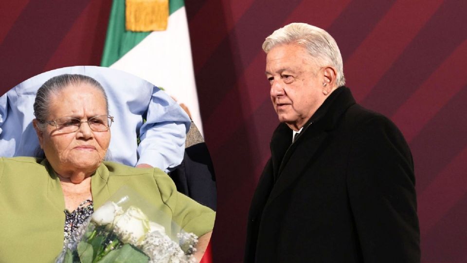 AMLO desde Palacio Nacional.