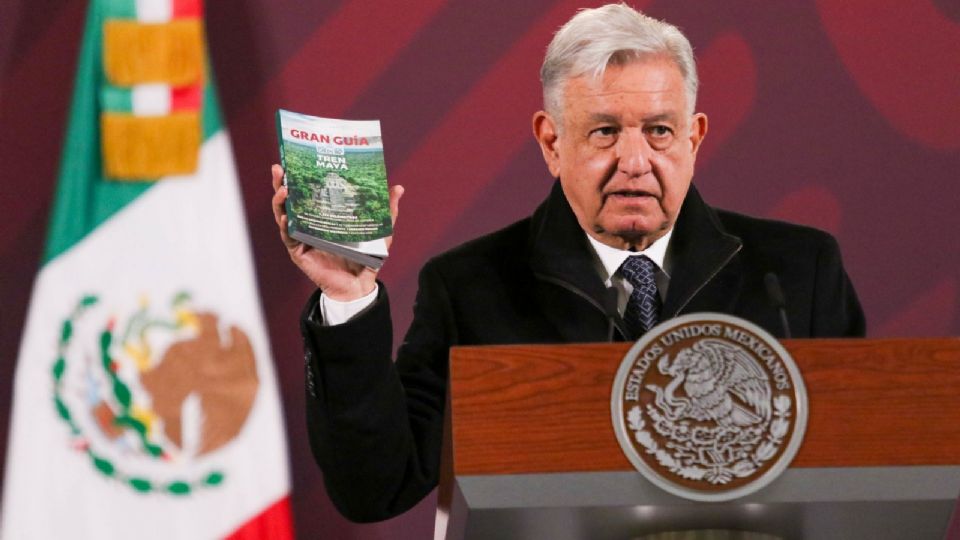 Obra del Tren Maya tendré efecto multiplicador: AMLO