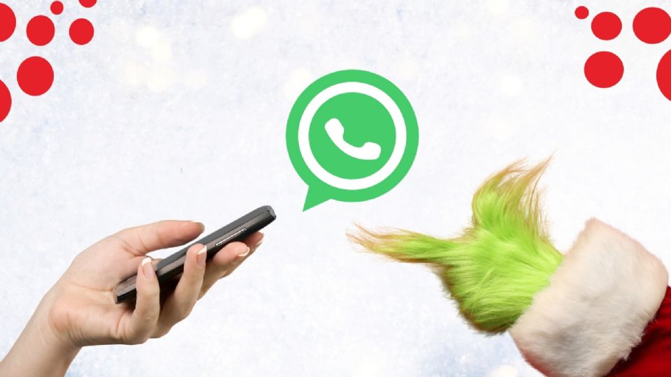 Si amas al Grinch, activar a función para WhatsApp te fascinará.