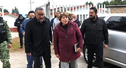 Delfina Gómez visita Texcaltitlán y afirma que tienen el respaldo de gobiernos estatal y federal