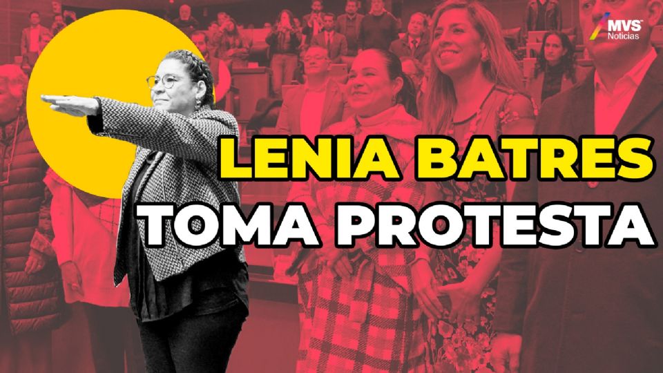 Lenia Batres toma protesta