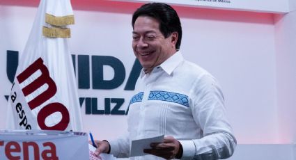 Celebra Mario Delgado validación del registro de la coalición Morena-PT-PVEM para 2024