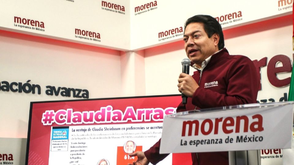 Mario Delgado, dirigente de Morena.