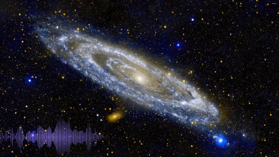 Así suena nuestra galaxia, según la NASA y Harvard.