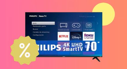 Walmart: Pantalla Philips de 70" con 7 mil pesos de descuento para Navidad