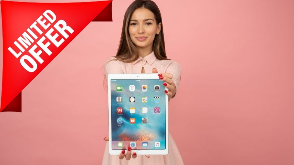 La oferta del iPad está disponible en la página web de Liverpool.