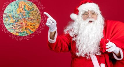 Santa Claus comienza la entrega de regalos, sigue su trayectoria en vivo aquí