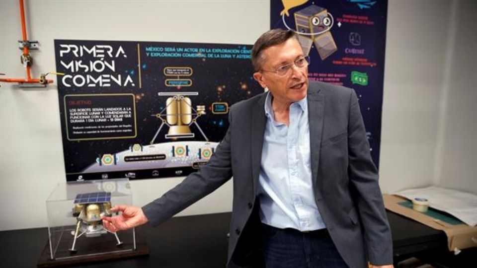 Gustavo Medina Tanco, doctor del laboratorio de instrumentación espacial del Instituto de Ciencias Nucleares de la UNAM.