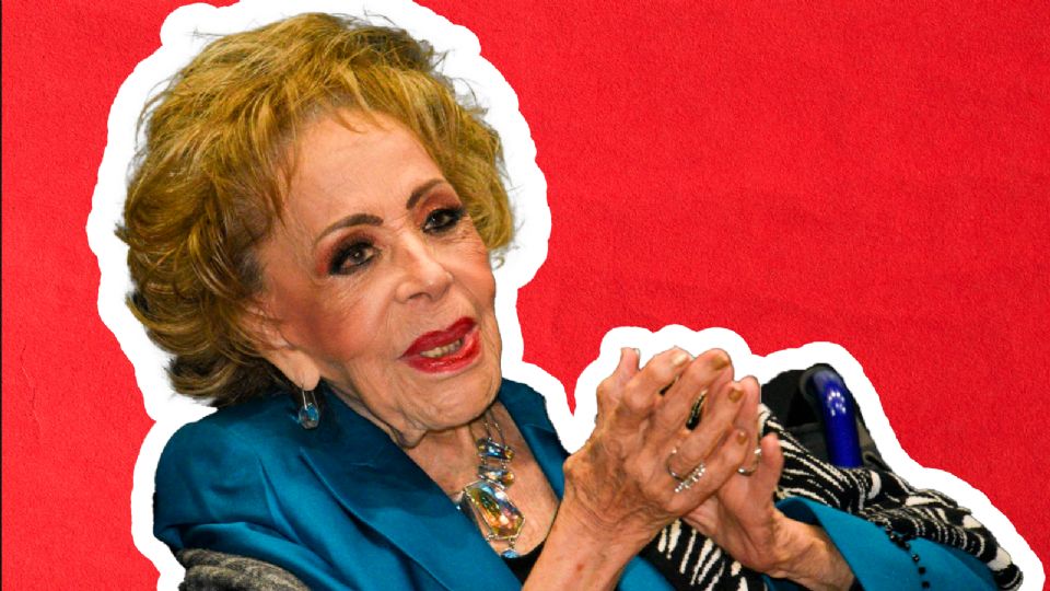 Silvia Pinal, actriz mexicana.